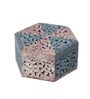 Multicolour Soapstone Hexagonal Decorative Jewellery Organiser