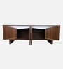 HexaLuxe TV Unit in Walnut finsh