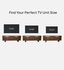 HexaLuxe TV Unit in Walnut finsh