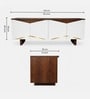 HexaLuxe TV Unit White Finish