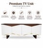 HexaLuxe TV Unit White Finish