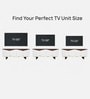 HexaLuxe TV Unit White Finish