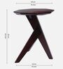 Hexon Teak Wood Coffee Table In Brown Finish