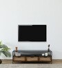 Heyen Metal TV Console In Black Colour