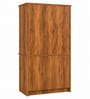 HGK Grey Colour Multipurpose Cabinet In Walnut Finish