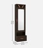  Mintra Dressing Table In Brown Finish With Storage