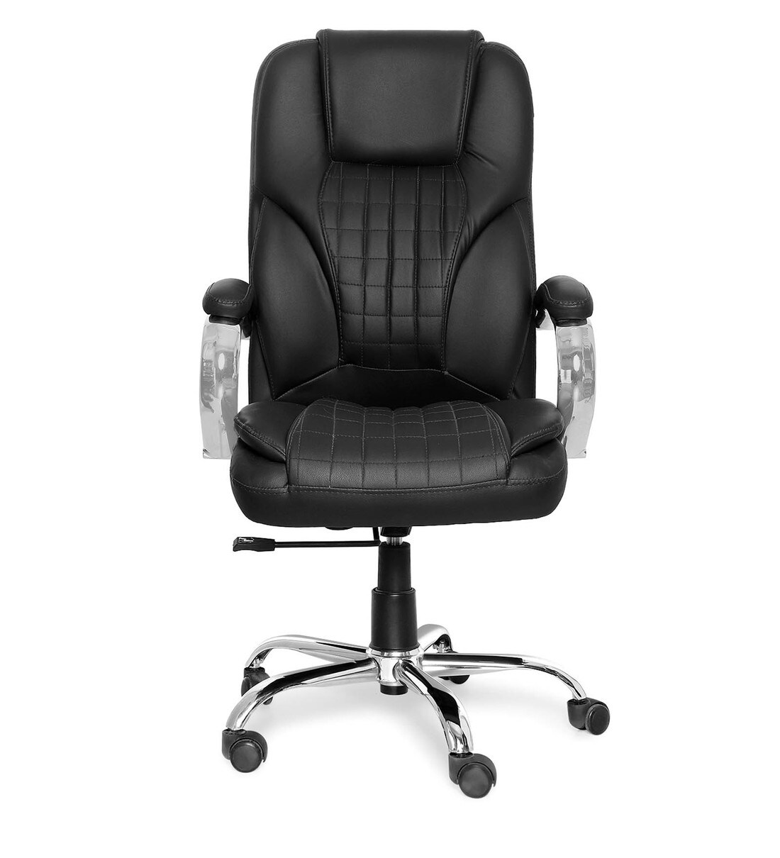Buy Theo High Back Executive Chair In Black Colour by EFC Online High