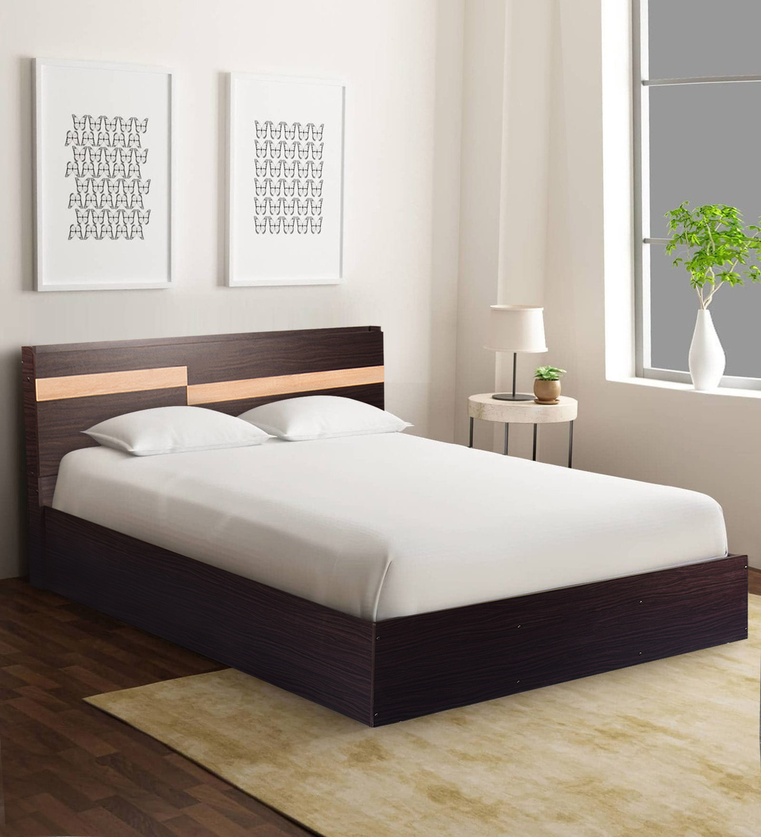 king size cot pepperfry