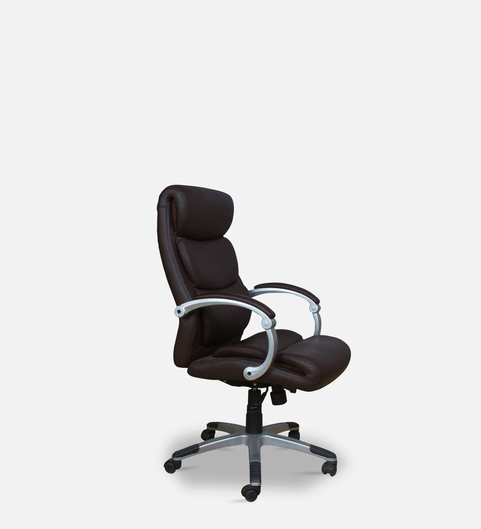 Buy High Back Executive Office Chair In Dark Brown at 31 OFF by Furniturstation Pepperfry