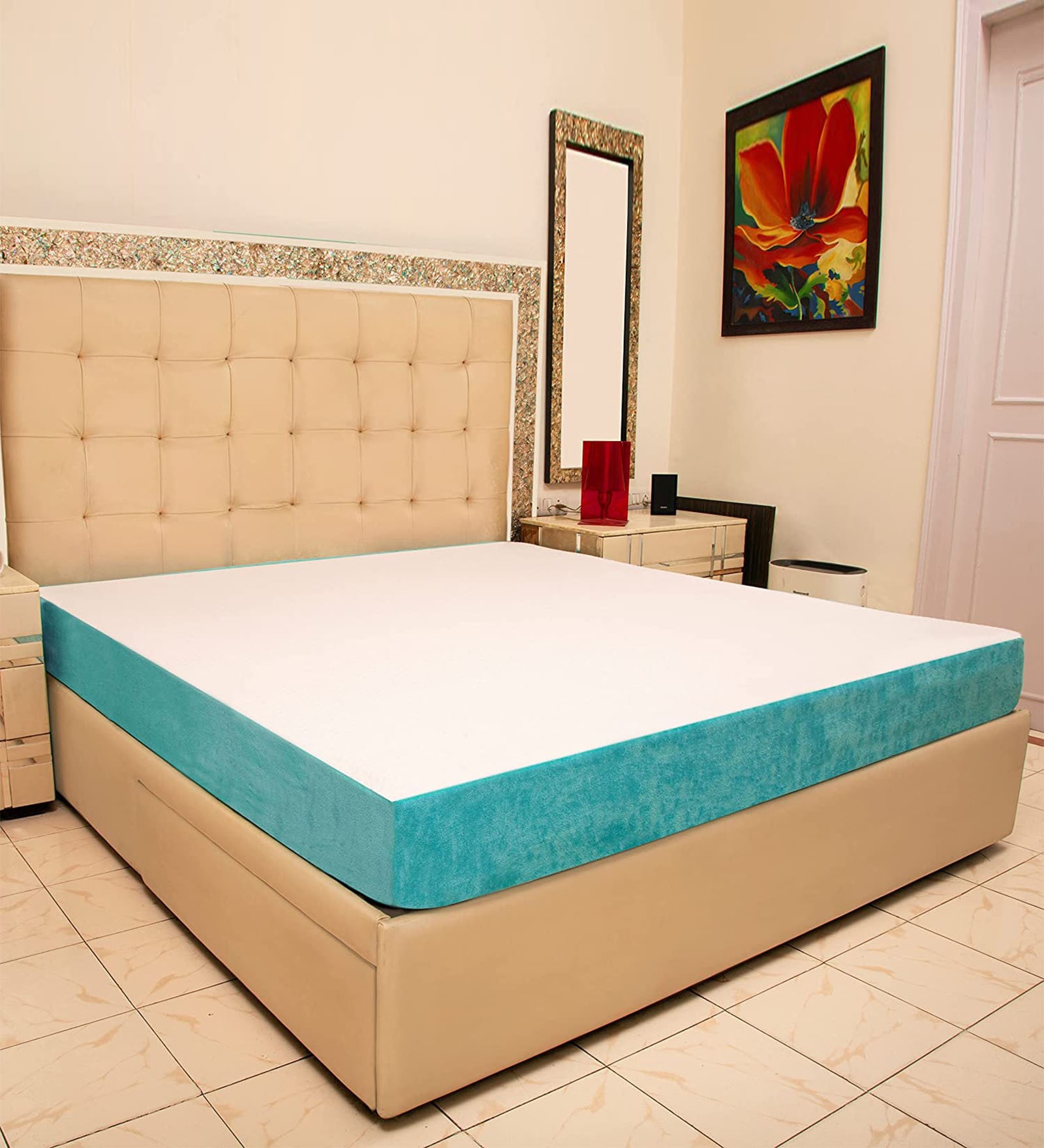 Casa (78x36) Polycotton Ultrafresh Treated Waterproof Single Size Mattress Protector