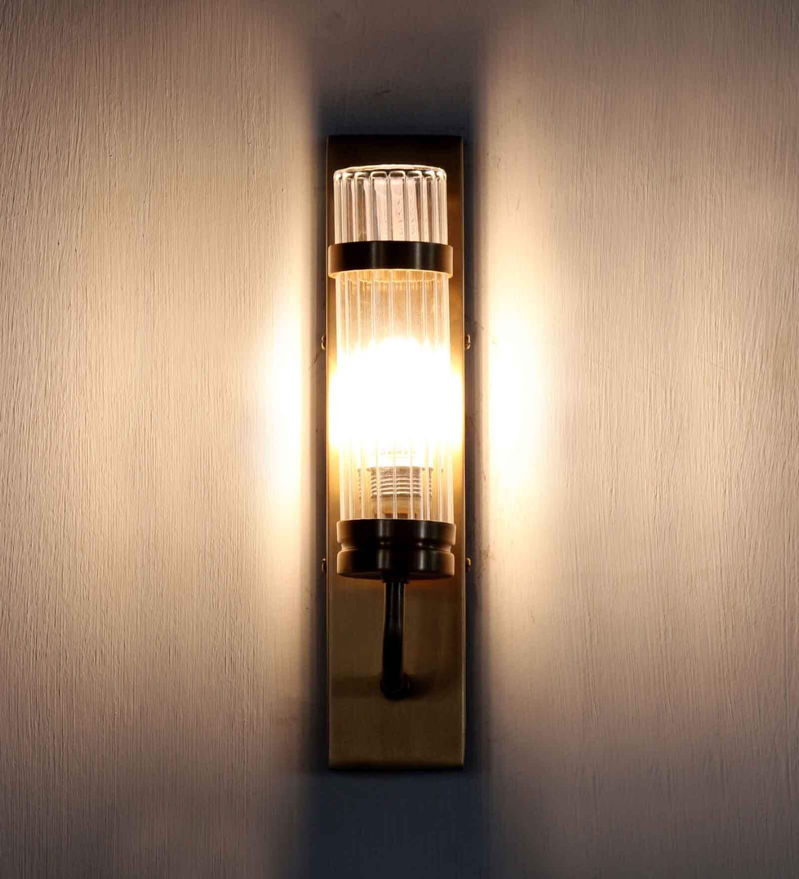 Hilt Metal Uplight Wall Sconce (Antique Brass) with Antique Brass Metal Shade Hilt Metal Uplight Wall Sconce (Antique Brass) with Antique Brass Metal Shade