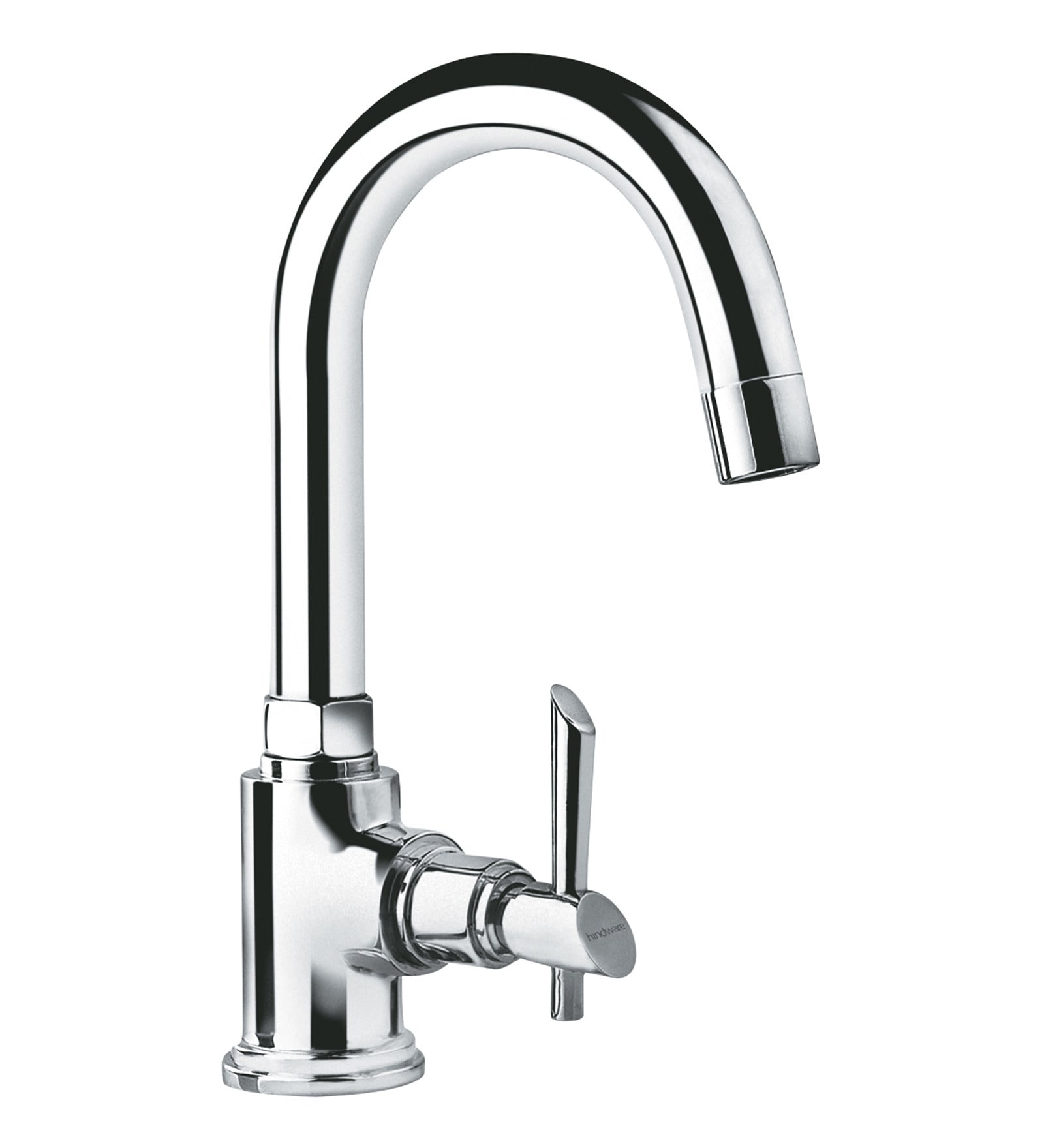 Buy Hindware Immacula Silver Brass Swivel Spout Sink Tap Online Basin