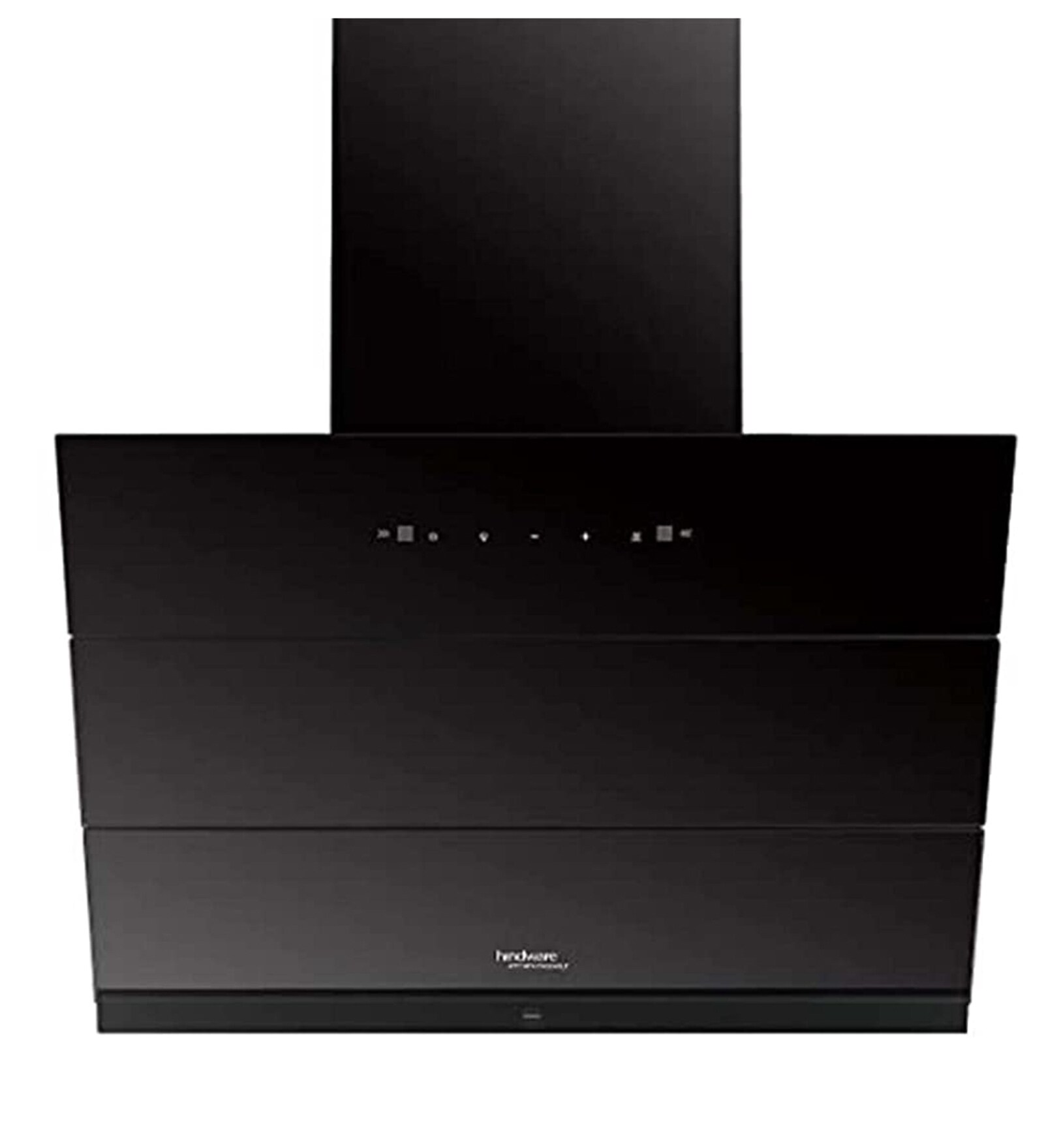 Hindware Skyla 75 cm 1350 m /hr Auto-Clean Filterless Slant Kitchen Chimney (Touch Control, Black)