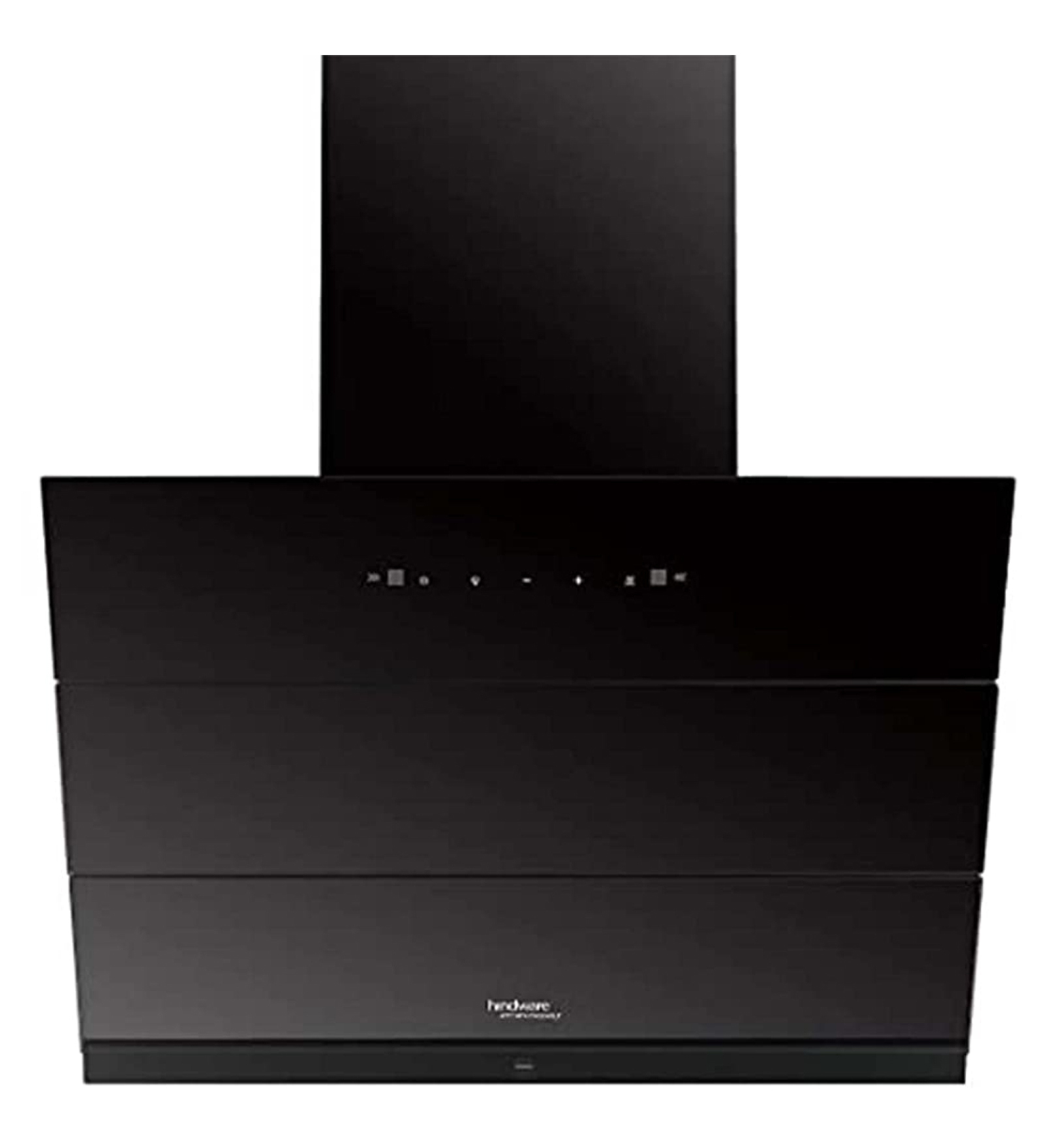 Hindware Skyla 90 cm 1350 m /hr Auto-Clean Filterless Slant Kitchen Chimney (Touch Control, Black)