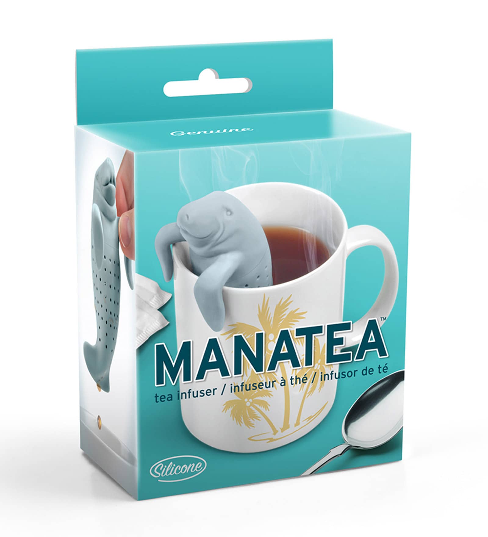 Manatea Grey Silicone Tea Infuser