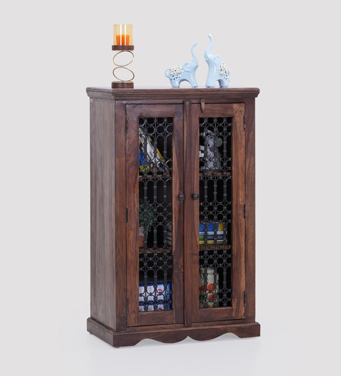 Hilton Cabinet in Brown Finish