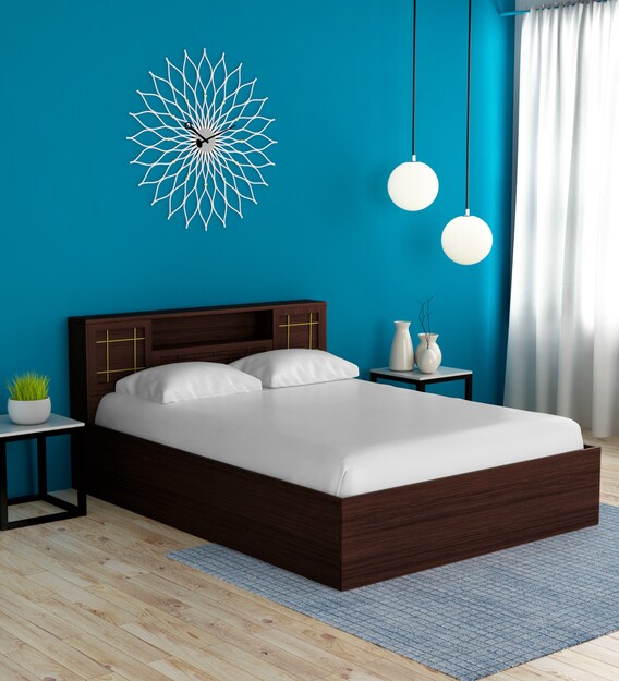 pepperfry cots queen size