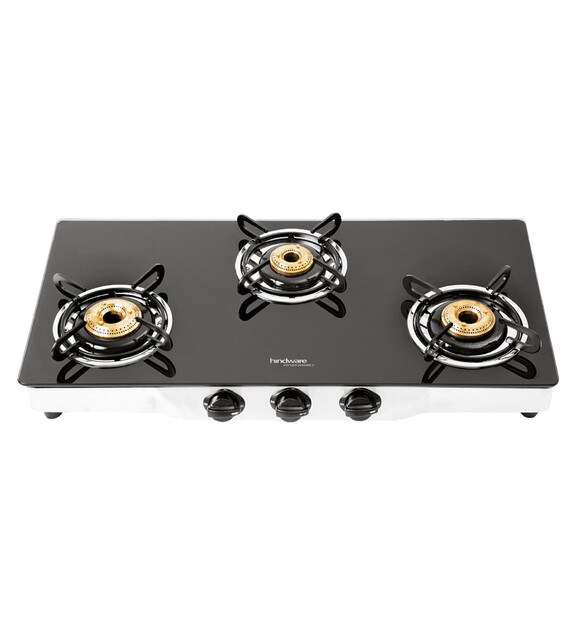 hindware gas stove 3 burner