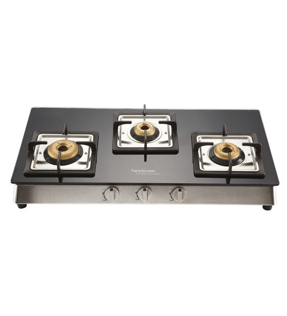 Buy Hindware Lorenzo Glasstop 3 burner Auto Ignition Cooktop Online