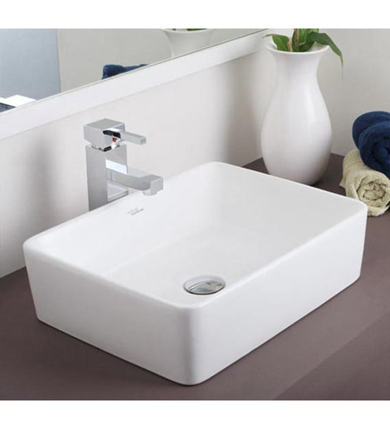 Buy Hindware Rubbic Ceramic Table Top Wash Basin (Model No: 91041 ...