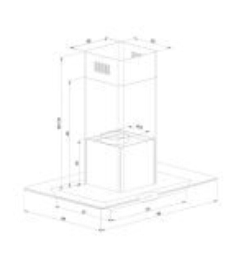 hindware olivia 90 island chimney