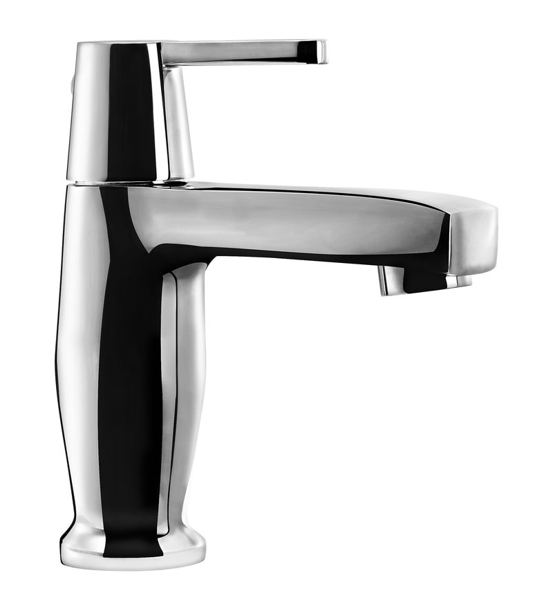 Buy Hindware Neo Silver Brass Barrel Basin Tap Online Basin Taps