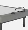 Hi-Tech Fabric Folding Bed in White & Grey Colour with Wireless Remote Control