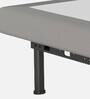 Hi-Tech Fabric Folding Bed in White & Grey Colour with Wireless Remote Control