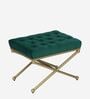 Tarto Metal Seating Stool In Gold Colour
