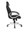Leatherette High Back Executive Chairs In Black Colour
