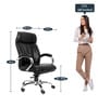 High Back Executive Chair in Black Colour