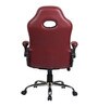 High Back Gaming Chair In Red Andcream Colour
