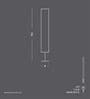 High Rise Floor Lamp  Banana Paper Large