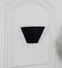Highclere Black Color Fabric Wall Light