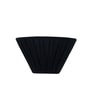 Highclere Black Color Fabric Wall Light