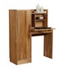 Lucas Solid Wood Writing Table in Natural Finish
