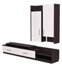 Hillary TV Unit in Wenge and White Finish Hillary TV Unit in Wenge and White Finish