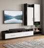 Hillary TV Unit in Wenge and White Finish Hillary TV Unit in Wenge and White Finish