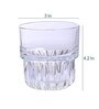 Hills 266ml (Set of 6) Whiskey Glass