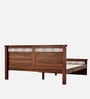 Hilton Sheesam Wood King Size Bed in Brown Finish