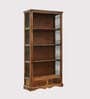 Hilton Sheesham Wood Bookshelf In Brown Finish