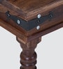 Hilton Sheesham Wood 6 Seater Dining Table In Brown Finish