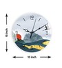 Himalya Look Acrylic Wall Clock