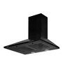 Hindware Marvia 60 cm 1000 m/hr Pyramid Kitchen Chimney With Double Baffle Filter (Black)