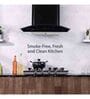 Hindware Oasis 60 Cm Wall Mounted Chimney For Kitchen, 1200 M3/Hr With Free Installation Kit (Filter-less, Touch Control) (Black)