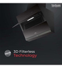 Hindware Skyla 90 cm 1350 m /hr Auto-Clean Filterless Slant Kitchen Chimney (Touch Control, Black)