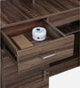 Hisoka Dressing Unit with Seating in Brown Oak Finish