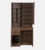 Hisoka Dressing Unit with Seating in Brown Oak Finish