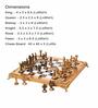 Historical Greek Multicolour Metal Chess Set 