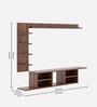 Hitch TV Unit In Columbian Walnut Finish